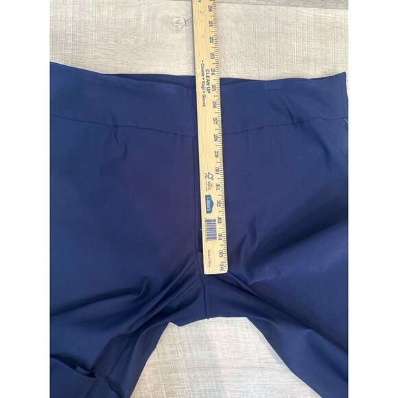 New Directions Hudson Navy Plus Size Pull on Cropped Pants NEW 16W - Picture 4 of 10